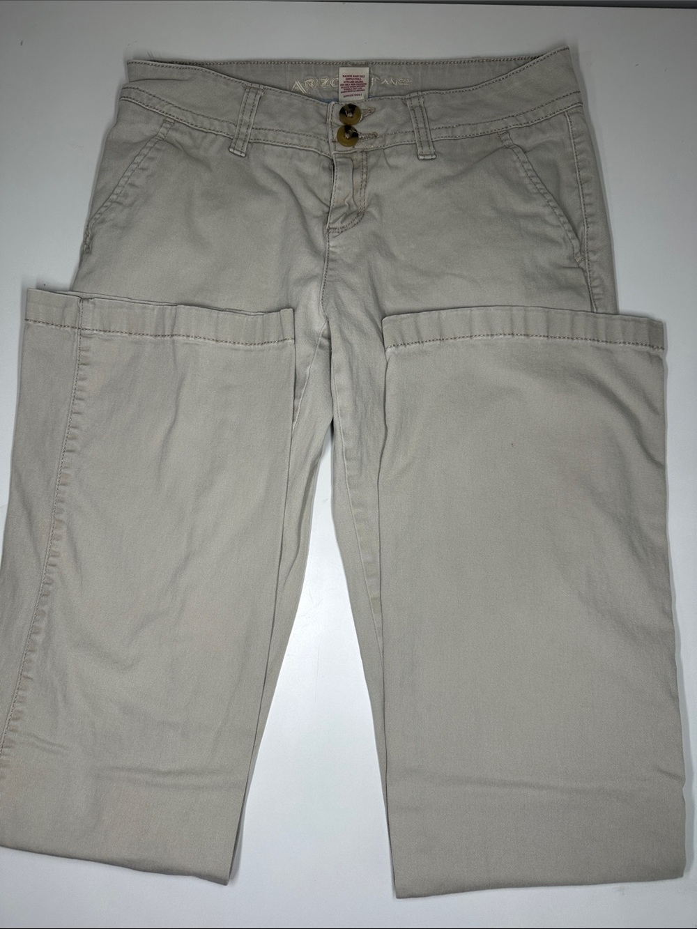 Women’s Arizona Jean Co pants in Light Beige size 5 Long - Picture 7 of 8